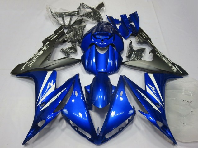 Discount 2004-2006 Blue White Matte Black Yamaha R1 Motorcycle Fairings Canada