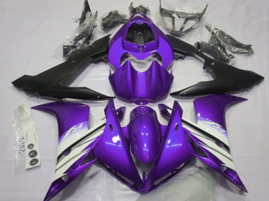 Discount 2004-2006 Purple White Matte Black Yamaha R1 Motorcycle Fairings Canada