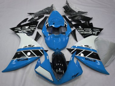 Discount 2012-2014 Blue White Glossy Black Yamaha R1 Motorcycle Fairings Canada