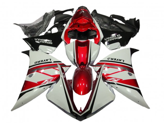 Discount 2012-2014 White Red Black Layerd Semakin Didepan Yamaha R1 Motorcycle Fairings Canada