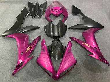 Discount 2004-2006 Hot Pink Carbon Fiber Style Yamaha R1 Motorcycle Fairings Canada