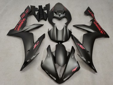 Discount 2004-2006 Matte Black Red Yamaha R1 Motorcycle Fairings Canada