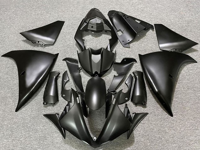 Discount 2009-2011 Matte Black Yamaha R1 Motorcycle Fairings Canada