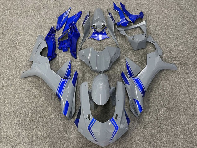 Discount 2015-2019 Nardo Grey Blue Yamaha R1 Motorcycle Fairings Canada