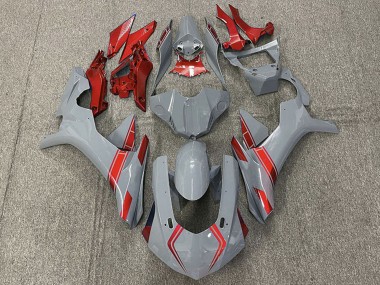 Discount 2015-2019 Nardo Grey Red Yamaha R1 Motorcycle Fairings Canada