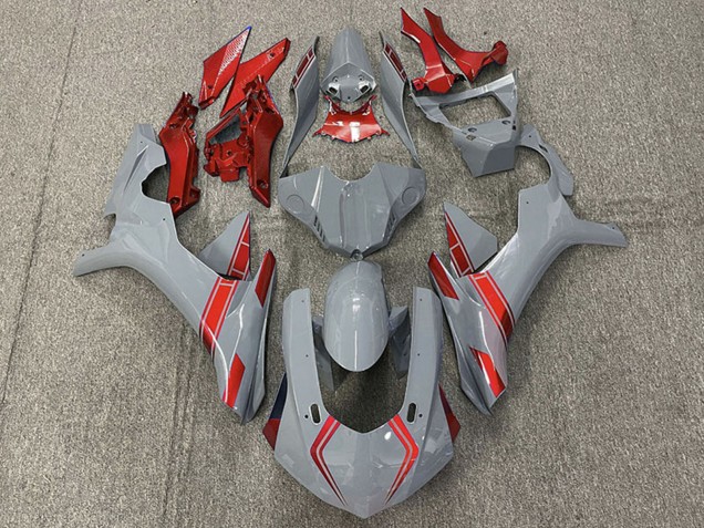 Discount 2015-2019 Nardo Grey Red Yamaha R1 Motorcycle Fairings Canada
