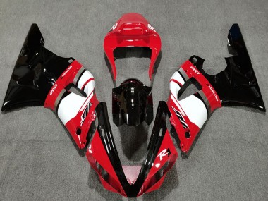 Discount 2000-2001 Red White Glossy Black Yamaha R1 Motorcycle Fairings Canada