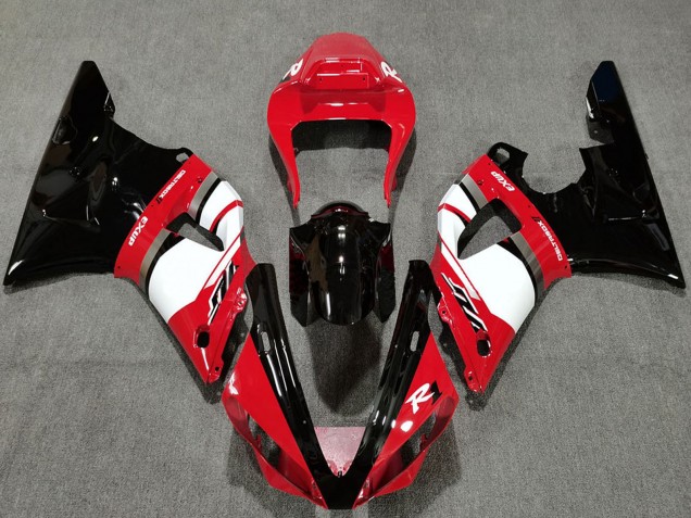 Discount 2000-2001 Red White Glossy Black Yamaha R1 Motorcycle Fairings Canada