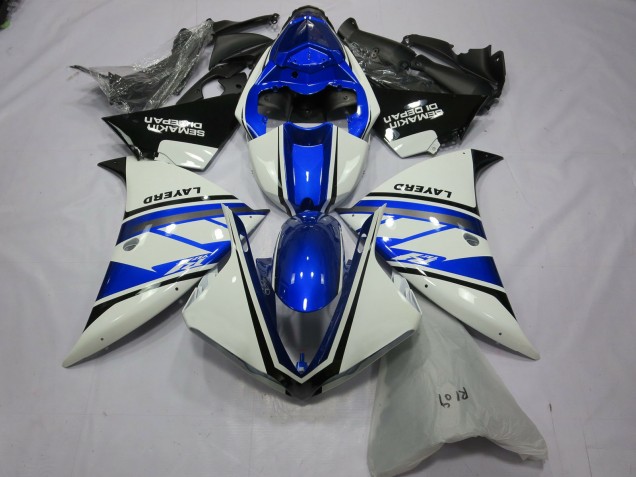 Discount 2012-2014 White Blue Black Layerd Semakin Didepan Yamaha R1 Motorcycle Fairings Canada
