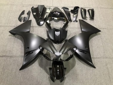 Discount 2012-2014 Glossy Black Matte Black Yamaha R1 Motorcycle Fairings Canada