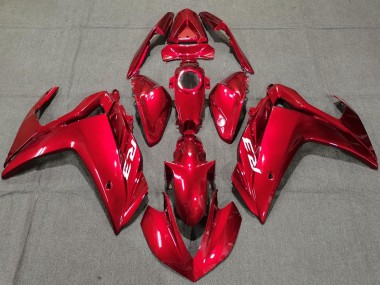 Discount 2015-2018 Glossy Red Yamaha R3 Motorcycle Fairings Canada