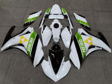 Discount 2015-2018 White Green Glossy Black Yamaha R3 Motorcycle Fairings Canada