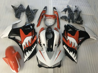 Discount 2015-2018 White Orange Glossy Black Shark Yamaha R3 Motorcycle Fairings Canada