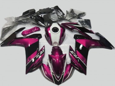 Discount 2015-2018 Purple White Glossy Black Yamaha R3 Motorcycle Fairing Kits Canada