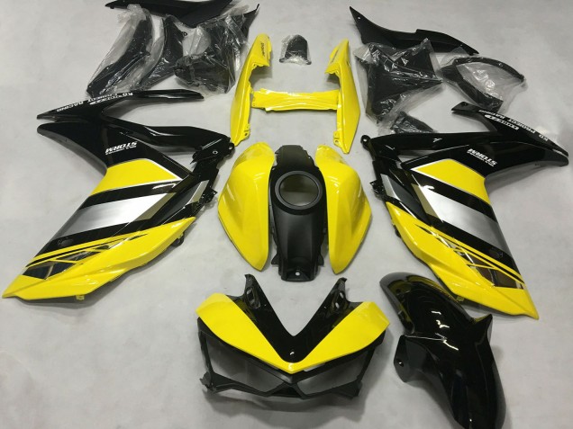Discount 2015-2018 Yellow Silver Glossy Black Yamaha R3 Motorcycle Fairings Canada
