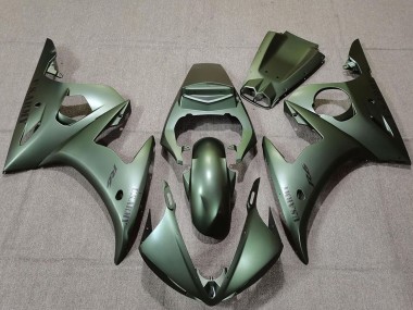 Discount 2003-2004 Army Green Yamaha R6 Motorcycle Fairings Canada