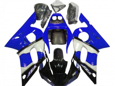 Discount 1998-2002 Blue White Glossy Black Yamaha R6 Motorcycle Fairings Canada