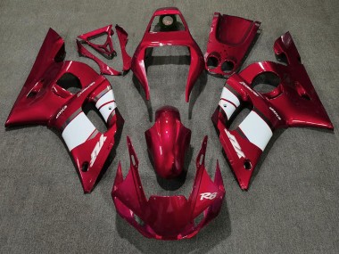 Discount 1998-2002 Red White Yamaha R6 Motorcycle Fairing Canada