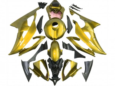 Discount 2008-2016 Yellow Yamaha R6 Motorcycle Fairings Canada