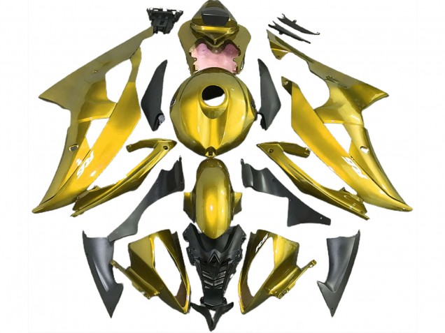 Discount 2008-2016 Yellow Yamaha R6 Motorcycle Fairings Canada
