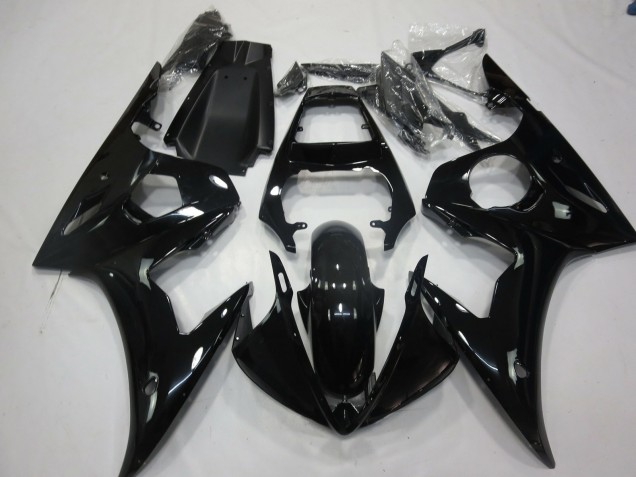 Discount 2005 Glossy Black Yamaha R6 Motorcycle Fairings Canada