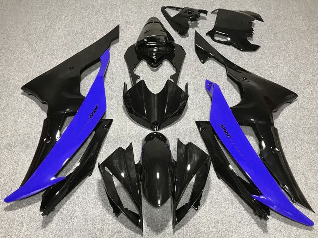 Discount 2008-2016 Blue Glossy Black Yamaha R6 Motorcycle Fairings Canada