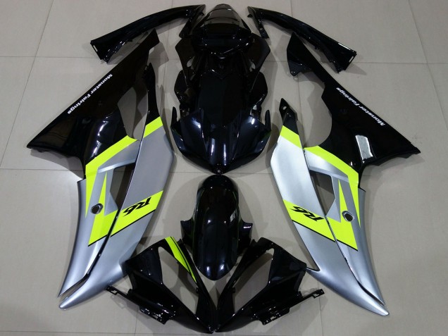 Discount 2008-2016 Silver Neon Green Glossy Black Yamaha R6 Motorcycle Fairings Canada
