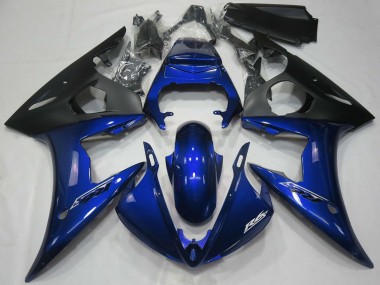 Discount 2005 Dark Blue Matte Black Yamaha R6 Motorcycle Fairings Canada