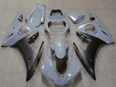 Discount 2003-2004 Nardo Grey Matte Black Yamaha R6 Motorcycle Fairings Canada