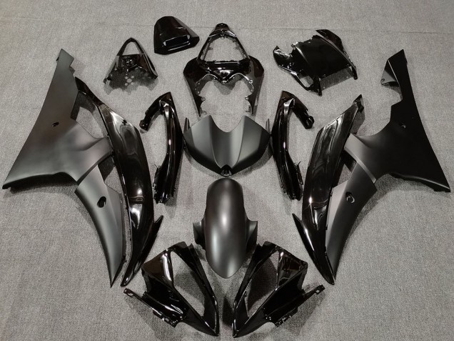 Discount 2008-2016 Glossy Black Matte Black Yamaha R6 Motorcycle Fairings Canada