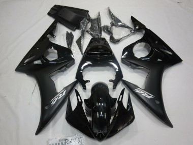 Discount 2005 Glossy Black Matte Black White Yamaha R6 Motorcycle Fairings Canada