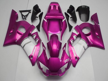Discount 1998-2002 Pink White Yamaha R6 Motorcycle Fairings Canada