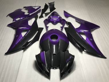 Discount 2008-2016 Purple Carbon Fiber Style Yamaha R6 Motorcycle Fairings Canada