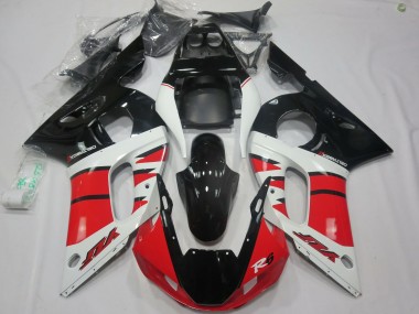Discount 1998-2002 White Red Glossy Black Yamaha R6 Motorcycle Fairings Canada