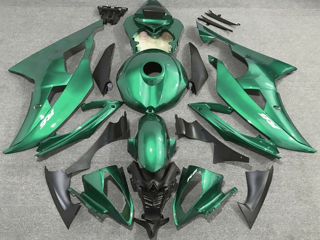Discount 2008-2016 Green Yamaha R6 Motorcycle Fairings Canada