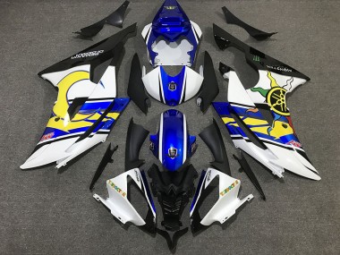 Discount 2008-2016 White Blue Black Yellow Yamaha R6 Motorcycle Fairing Canada
