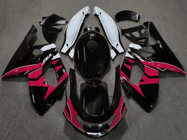 Discount 1996-2007 Glossy Black Pink White Yamaha YZF600 Motorcycle Fairings Canada