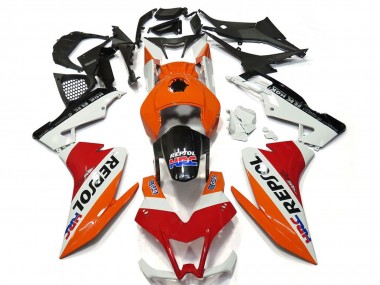 Discount 2012-2018 Orange White Red Glossy Black Repsol Aprilia RS4 125 Motorcycle Fairings Canada