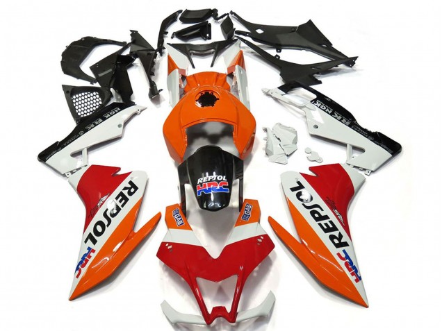 Discount 2012-2018 Orange White Red Glossy Black Repsol Aprilia RS4 125 Motorcycle Fairings Canada