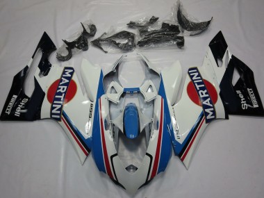 Discount 2011-2014 White Light Blue Red Black Martini Ducati 1199 Motorcycle Fairings Canada