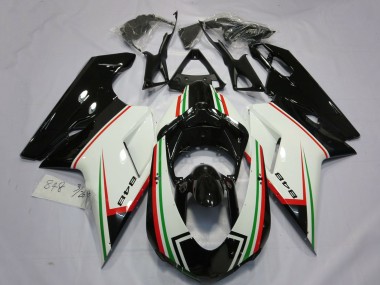 Discount 2007-2014 White Red Green Glossy Black Ducati 848 Motorcycle Fairings Canada