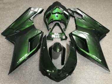 Discount 2007-2014 Green Ducati 848 Motorcycle Fairings Canada