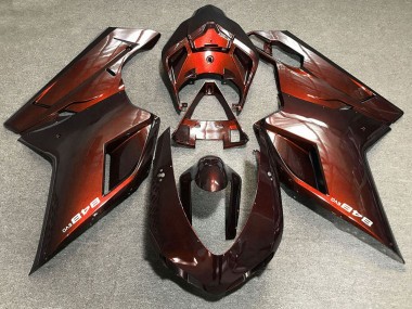 Discount 2007-2014 Red Ducati 848 Motorcycle Fairings Canada