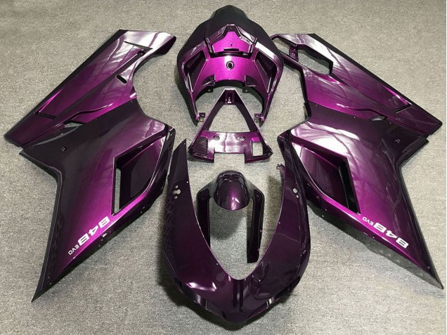 Discount 2007-2014 Purple Ducati 848 Motorcycle Fairings Canada