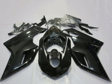 Discount 2007-2014 Glossy Black Ducati 848 1098 1198 Motorcycle Fairings Canada