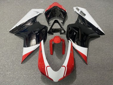 Discount 2007-2014 White Red Glossy Black Ducati 848 1098 1198 Motorcycle Fairings Canada