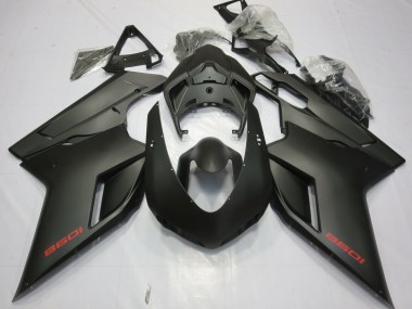 Discount 2007-2014 Matte Black Ducati 1098 Motorcycle Fairing Canada
