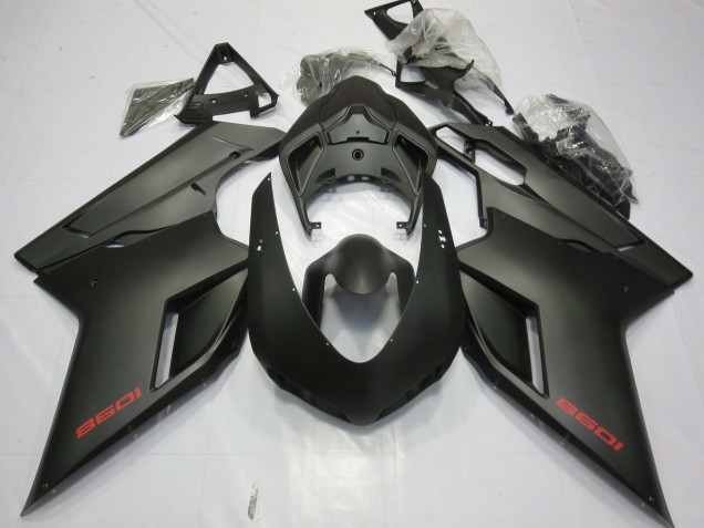 Discount 2007-2014 Matte Black Ducati 1098 Motorcycle Fairing Canada