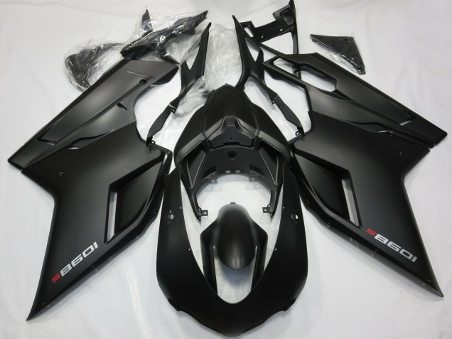 Discount 2007-2014 Matte Black Ducati 1098 Motorcycle Fairings Canada