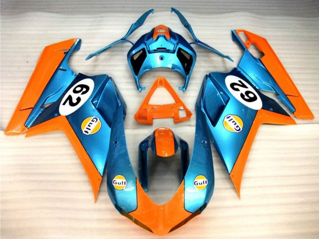 Discount 2007-2014 Orange Blue Gulf 62 Ducati 848 1098 1198 Motorcycle Fairings Canada